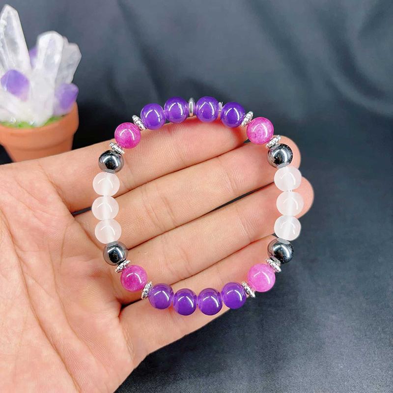 Simple Versatile Healing  Bracelets For Women Men  Natural Stone Beaded Stretch Bracelet Jewelry Accessories Gifts