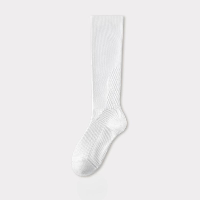 Exercise Pressure Leg Stockings Children's Towel Honeycomb Bottom Breathable and Sweat-absorbent Fitness Running Yoga Long Tube Socks