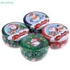 Christmas Small Tin Box,Iron Can,Creative Cookie And Candy Tin, Christmas Candle Jar