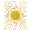 Boho Abstract Wall Art, Nordic Sun Canvas Paintings, Minimalist Sunburst Poster Prints for Living Room Bedroom Wall Decor