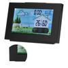 Weather Clock with Color Touch Screen Backlight Indoor Outdoor Thermometer Hygrometer Weather