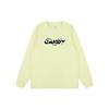 INS Korean Style Long Sleeve Letter Print Sweater - Versatile Autumn/Winter Cotton Ribbed Cuff Unisex Design