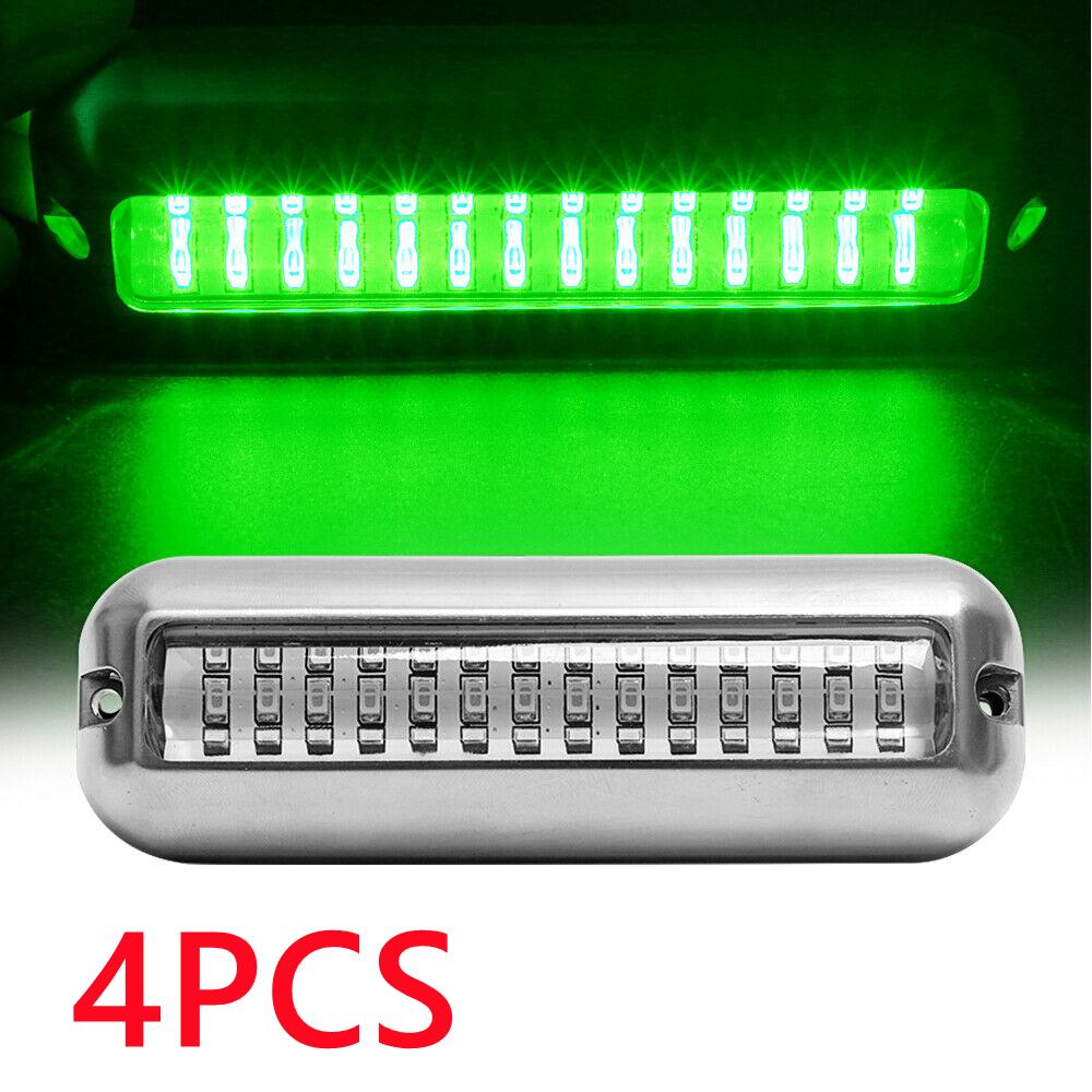 Lumière sous-Marine 42 LED pour bateau, 4 pièces, feux de Navigation pour Yacht, bateau, bateau