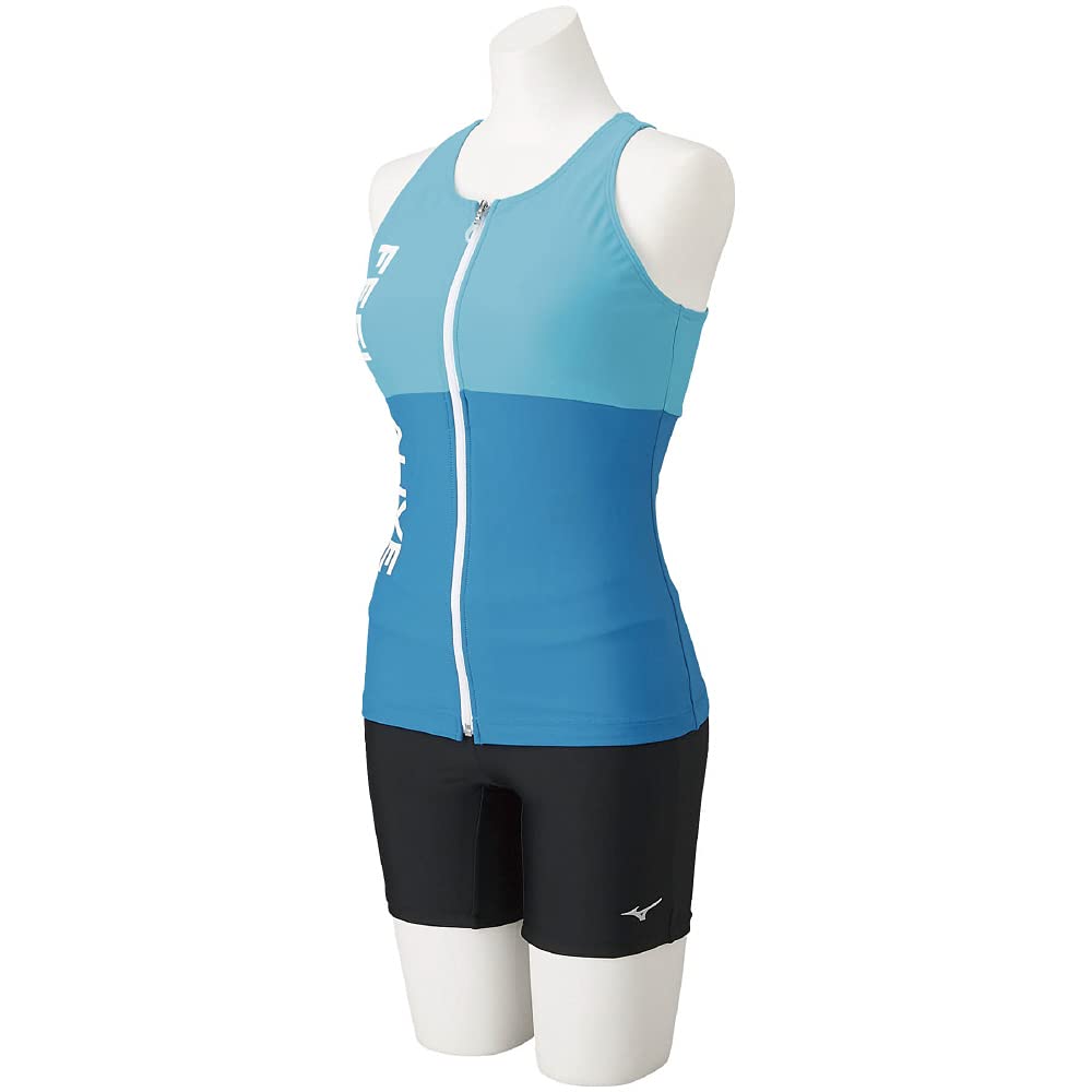

MIZUNO Gym Swimwear Size Size S Women s Swimsuit, Fitness, (3.5-Length) N2JG1382, 24 Turquoise,