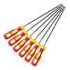 1Pcs High Carbon Steel Chain Files Round 4.0/4.8/5.5mm Saw Sharpener Plastic Handle Sharpening Tool Hand Tools Accessories