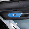 Blue Carbon Fiber Window Glass Lift Switch Frame For Corvette C8 Convertible
