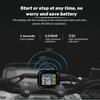 Motorcycle TPMS Tire Pressure Monitoring System Temperature Alarm With 2 External Sensors Moto Tyre Alarm Systems Real Time