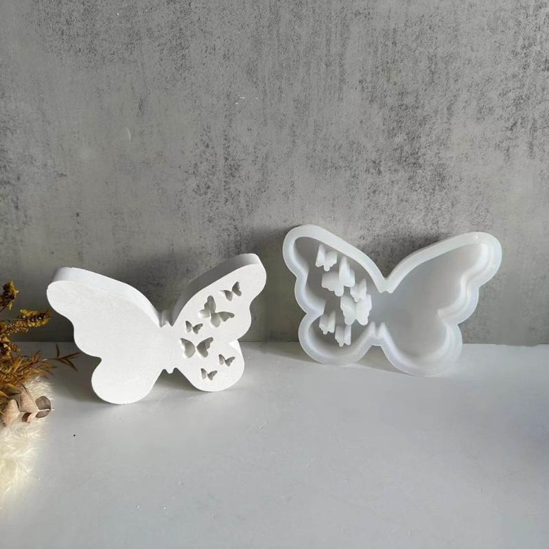 Butterfly Resin Molds for DIY Craft Gypsum Ornament Holiday Gift
