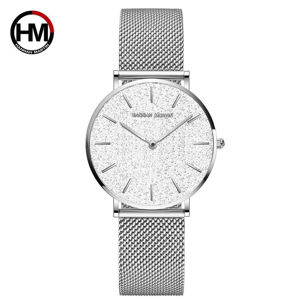 Hannah Martin Women's Waterproof Watch - Japanese Movement, European & American Fashion