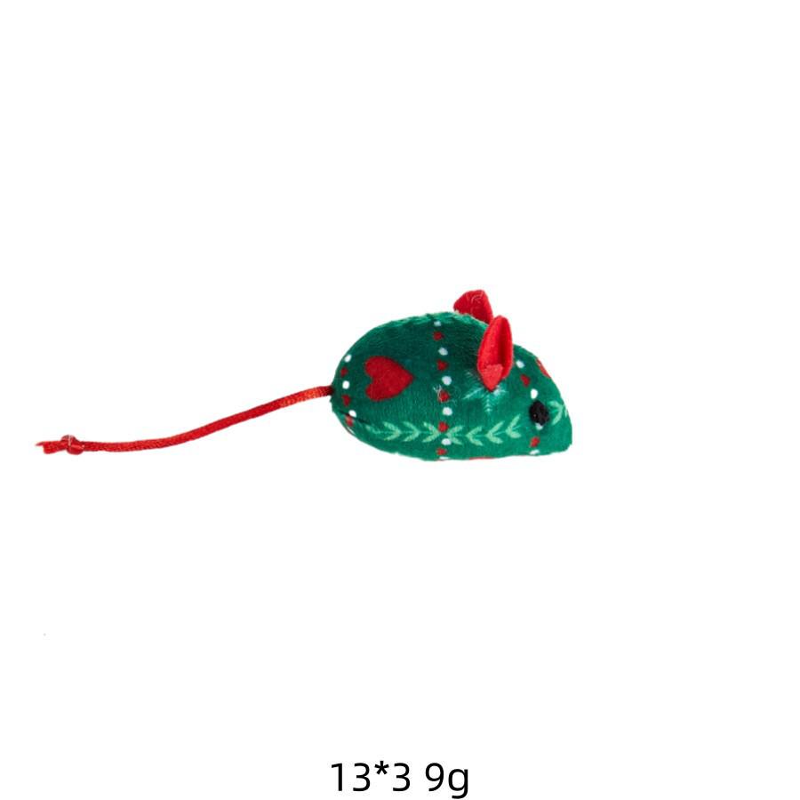Katten Speelgoed Set: Pluche Veren Muis Kiezen & Bijtbestendig