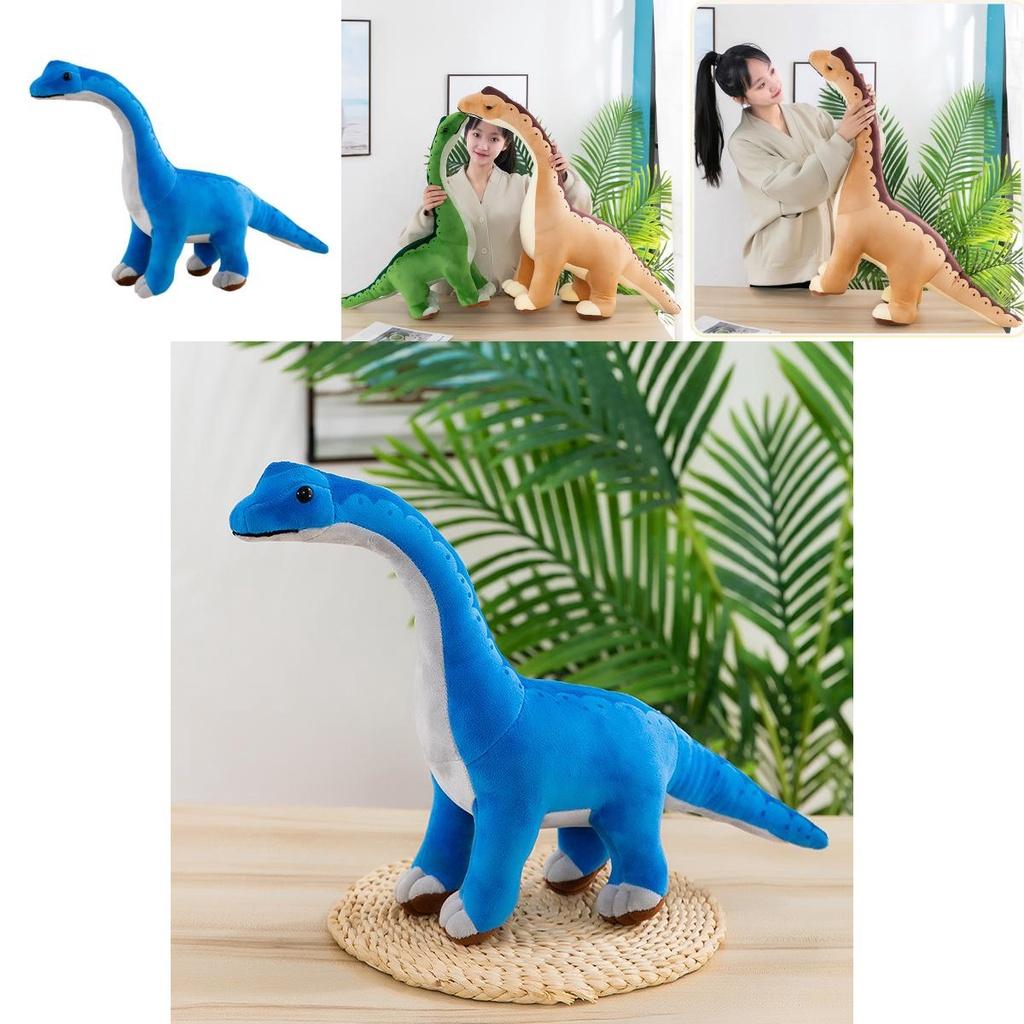 Long-necked Dinosaur Plush Toy For Girls Soft And Cuddly Stuffed Animal Doll For Sleeping Children's Holiday Gift