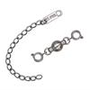 KARMAREY Necklace Clasp Stainless Steel Magnetic Clasp Hypoallergenic Magnet Chain End Parts Metal Parts Connection Metal (Stainless, Ball, Silver)
