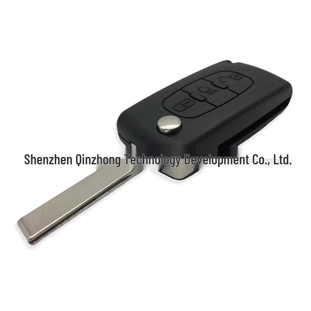 Peugeot 3-Button Remote Key: 0536ASK, Light, 433 MHz, 7961 Chip
