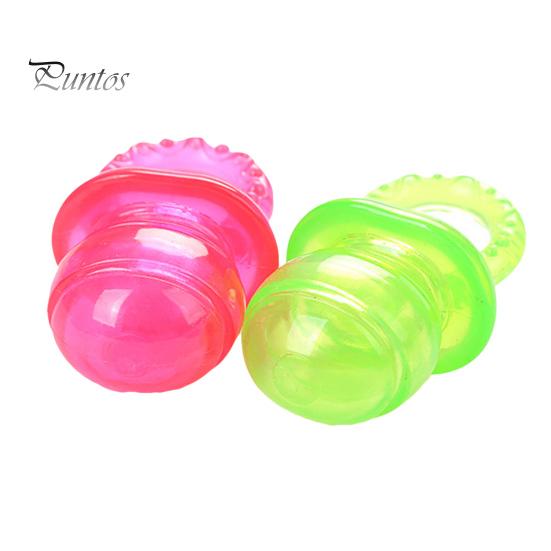 2Pcs Dog Toy TPR Pacifier Grinding Teeth Molar Reducing Pressure Pet Supplies
