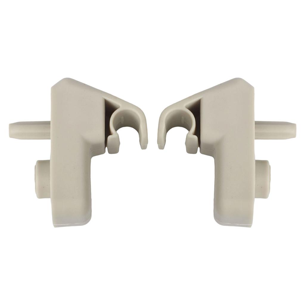 Staffa Parasole 2 Pezzi 735411088 Compatibile con Per Fiat Grande Punto Parti di Ricambio per Interni Auto per Montaggio Parasole