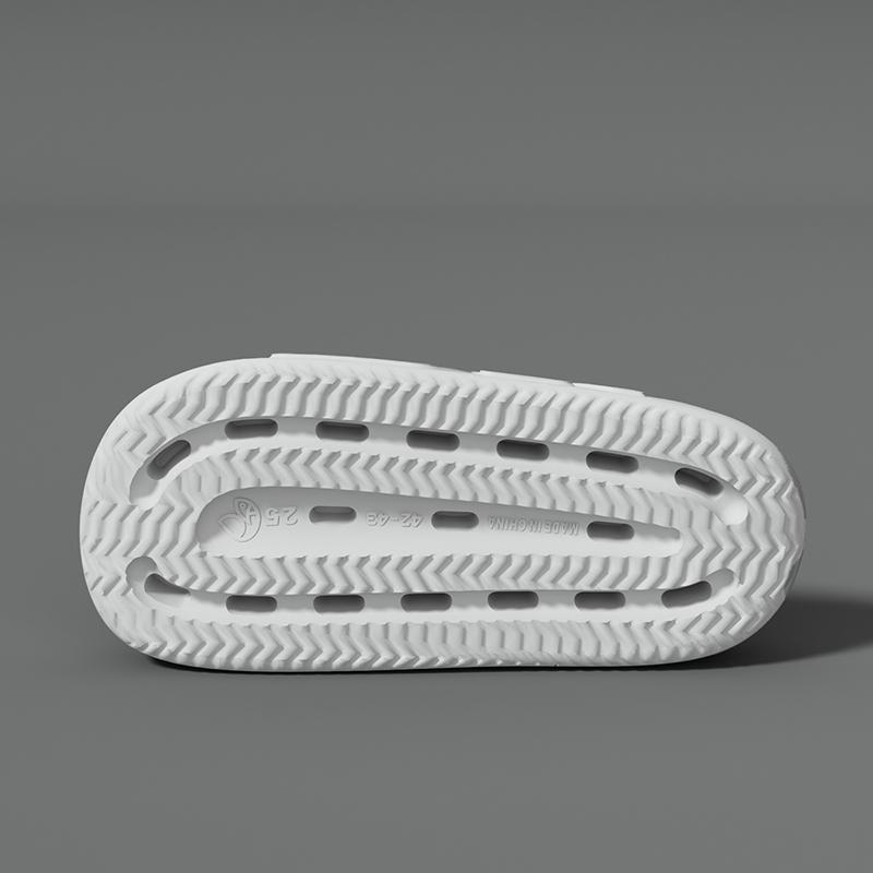 Semelle extra-épaisse Homme Pantoufles décontractées à coussin d'air doux Sandales EVA Tongs de mode Extérieur Été Bord de mer Chaussures de plage