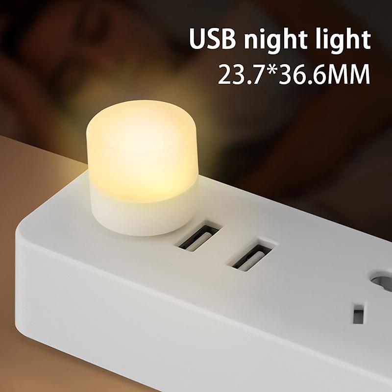 Power Bank Pc Notebook Laptop Small Lamp Mini Usb Atmosphere Night Light Led Portable Reading Light 5V Eyesight Light