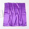 Classic Solid Color Scarf, Versatile Women'S Silk Scarf, Small Square Scarf, Professional Scarf, Tie Hairband, 60Cm Small Square Scarf