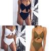 Elegant Women One Piece Bandage Bikini Push Up Monokini Swimsuit Bathing Suit Swimwear For Stylish Beach Days