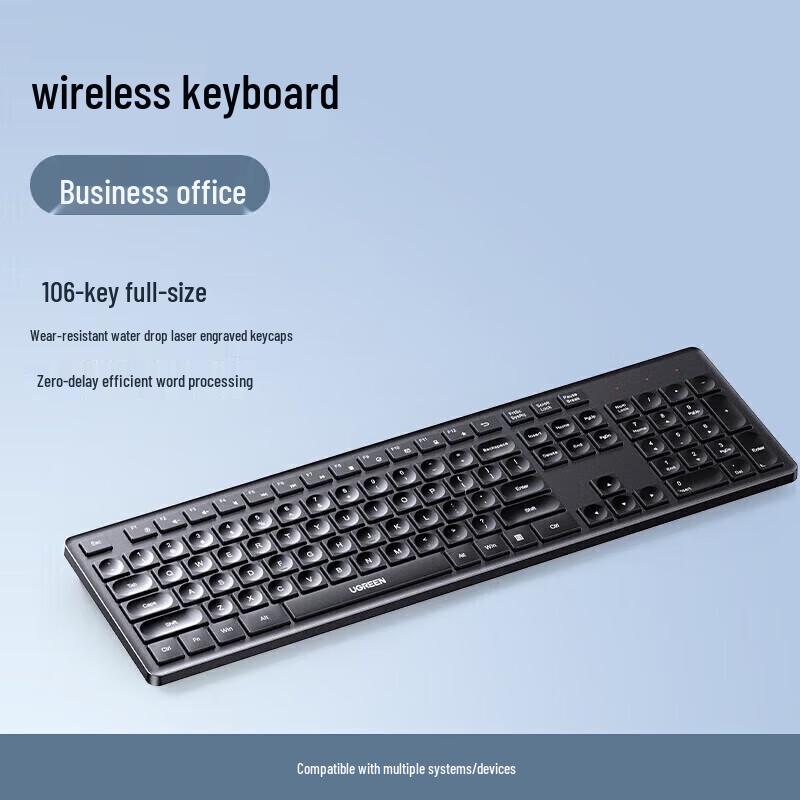 

Ugreen KU004 104-Key Wireless Capacitive Keyboard
