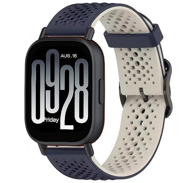 20mm 22mm Silikonarmband für Redmi Watch 5 Active/Lite Sport Smartwatch Atmungsaktives Ersatzarmband für Redmi Watch 5 Lite