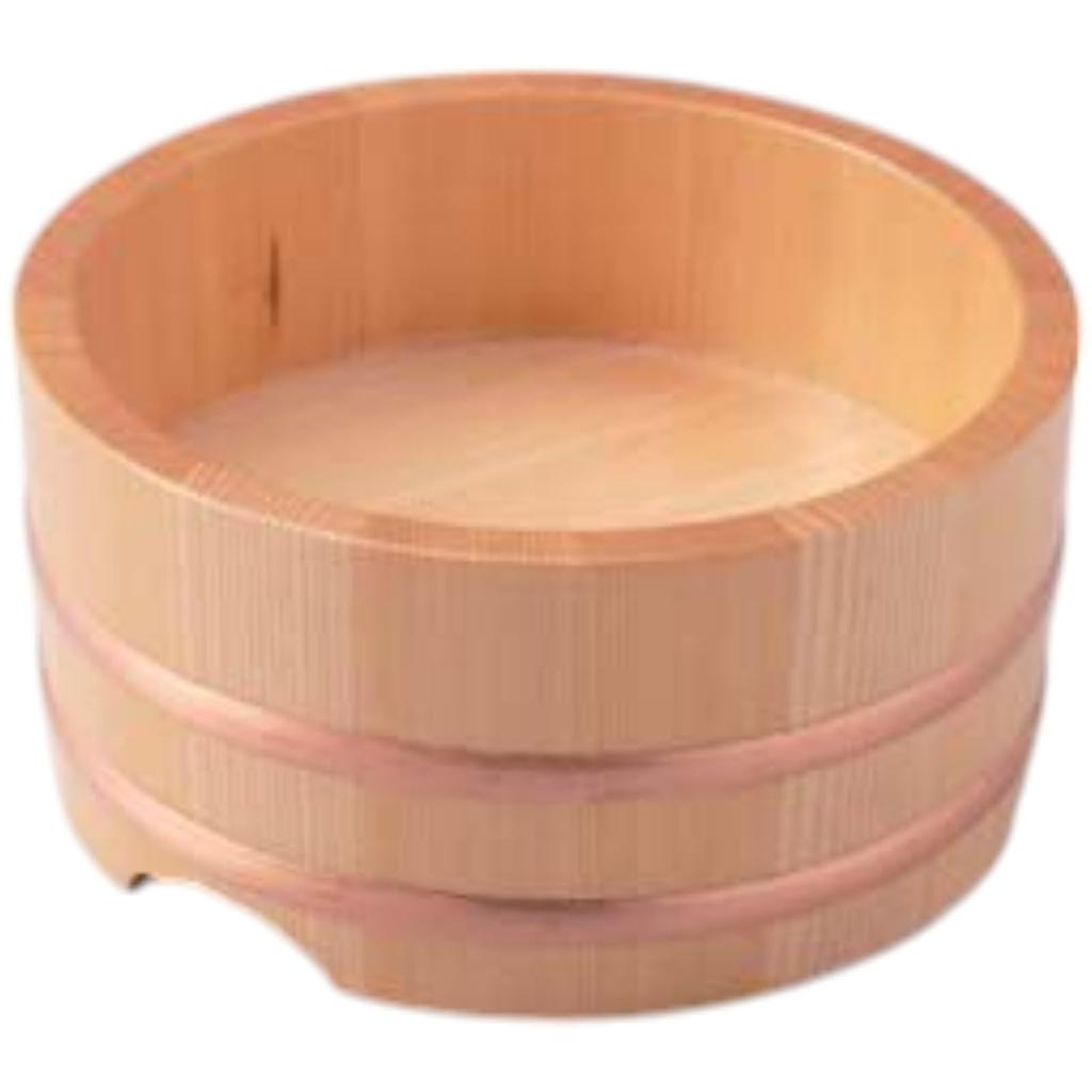 Premium Nigiri Sushi Sawara Udon Made In Japan J-kitchens Plate, Wooden, 7-inch Bowl, Shatter-Resistant,