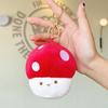 Mushroom Plush Pendant Toy - Claw Machine Prize, Street Stall Gift, Wedding Ring Toss Doll
