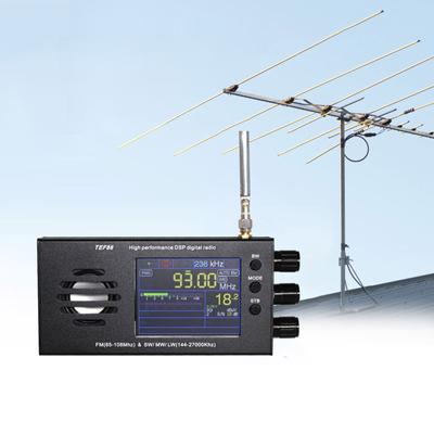 TEF6686 DSP Radio Receiver with 3.2in LCD Display and Long Lasting Battery FM(65 108Mhz)&SW/MW/LW(144 27000Khz)