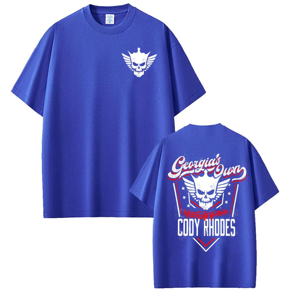 Cody Rhodes American Nightmare Claim Your Kingdom Tshirt Unisex Women Harajuku Violence Aesthetic T Shirts Summer Tops ONeck Tees