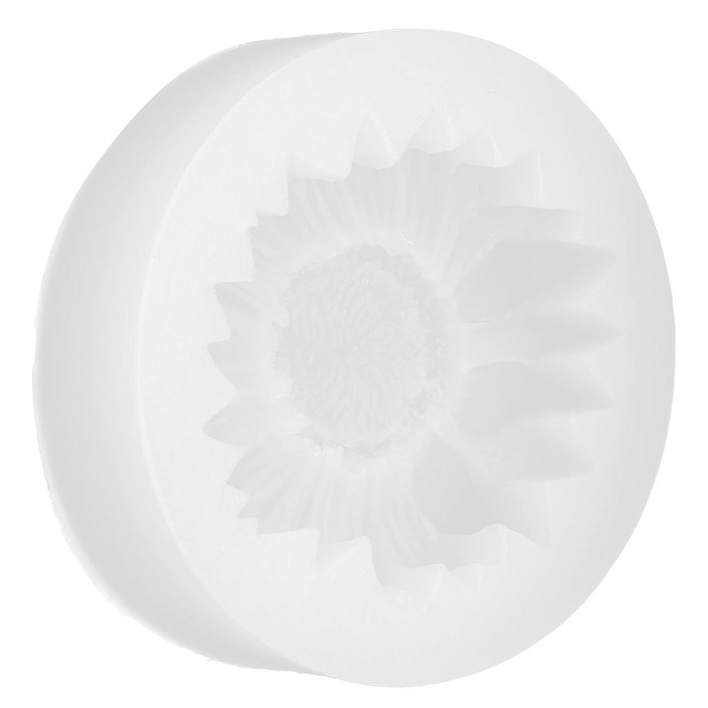 Slunečnicové Fondantové Formy na Dorty Květinové Fondantové Pečicí Formy na Dorty pro Baby Shower Dorty Cupcakes Bílé