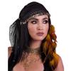 Crochet Belly Dance Accessories Pretty Dance Costume Headwear Fashion Coin Headscarf  Gypsy Dance