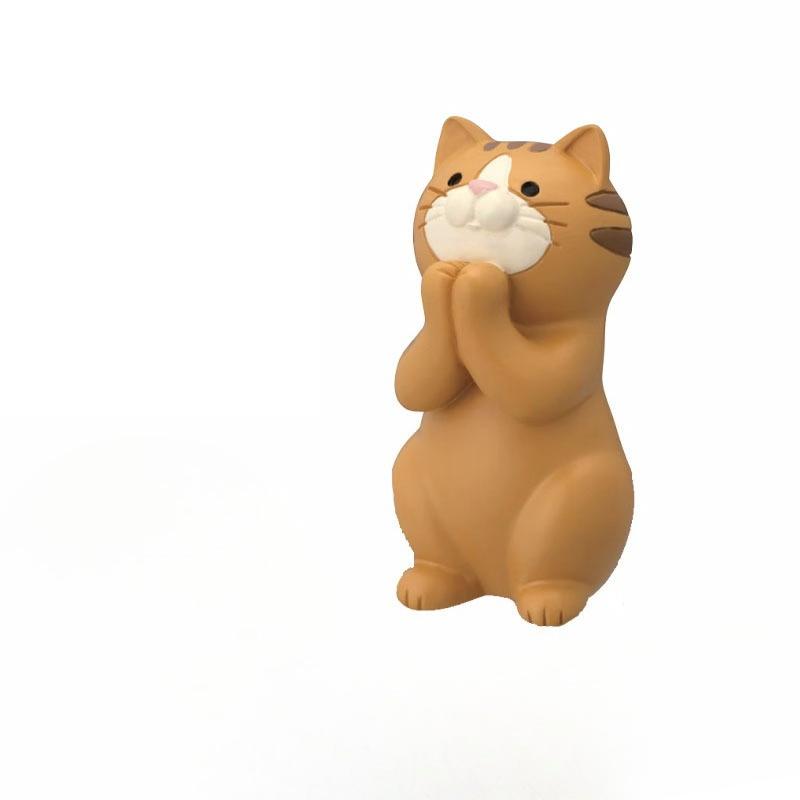 Cute Handmade Decorative Items: Cat Eye Holder Pen Holder, Looping Pin Storage Jar, Mobile Phone Stand, Decorative Piece