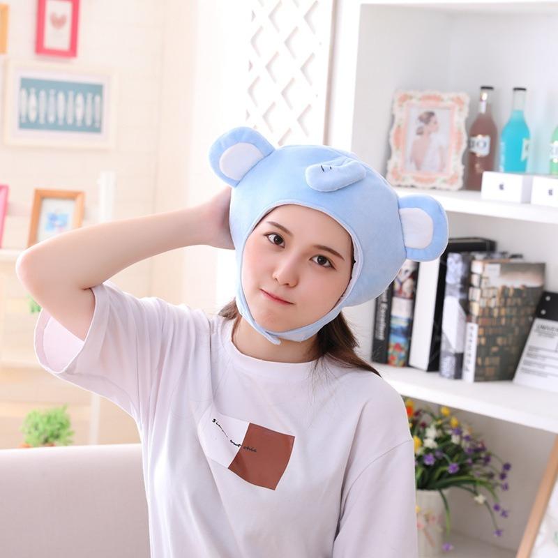 Performance props Short elephant hood hat Photo props Photo props Cartoon hood Plush hat