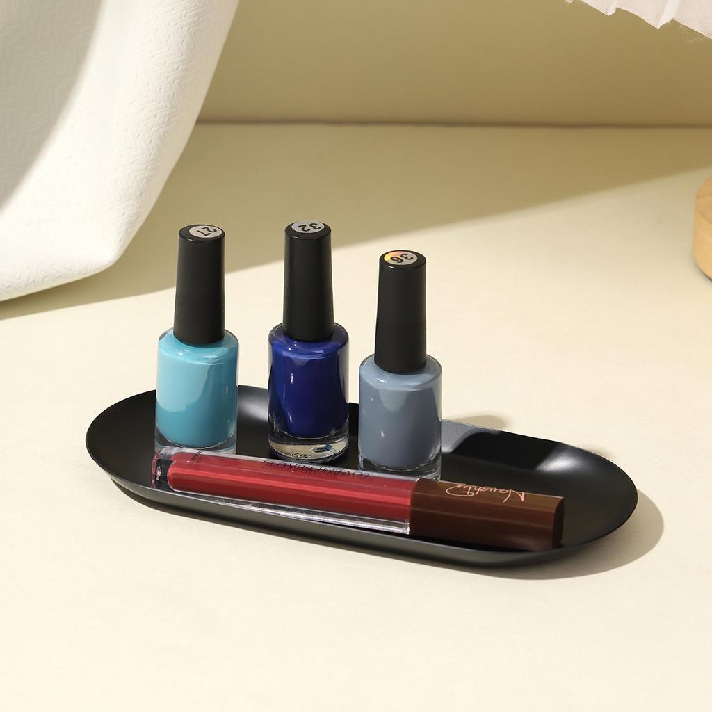 2 Pack Qtip Holder Dispenser with Tray Bathroom Jar Storage Organization Acrylic Apothecary Jars Canisters for Cotton Ball Qtip