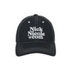 NICK&NICOLE NN DOTCOM SIGNATURE BALL cap_STITCH Black