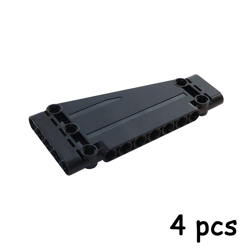 4PCS High-tech Car Panels 18945 Techncial Panel Plate 5x11x1 Tapered MOC Parts Building Blocks Assembles Particles DIY Bricks