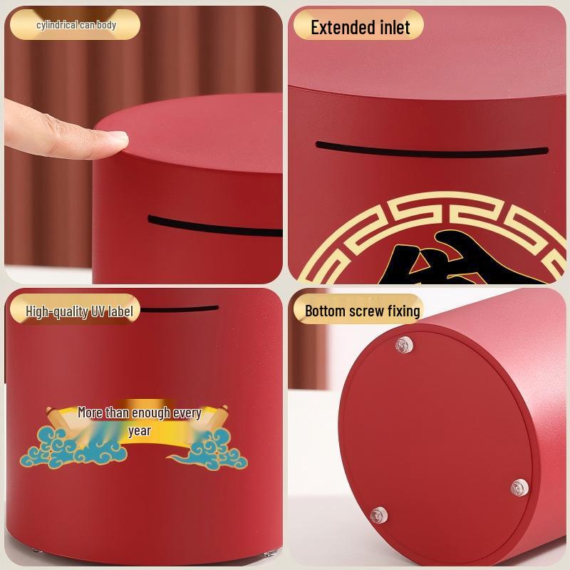 2025 Ulusal Trend Tarzı Kırılmaz Kumbara - Yetişkinler ve Çocuklar İçin - Şanslı Tasarruf, Kalınlaştırılmış Tasarım