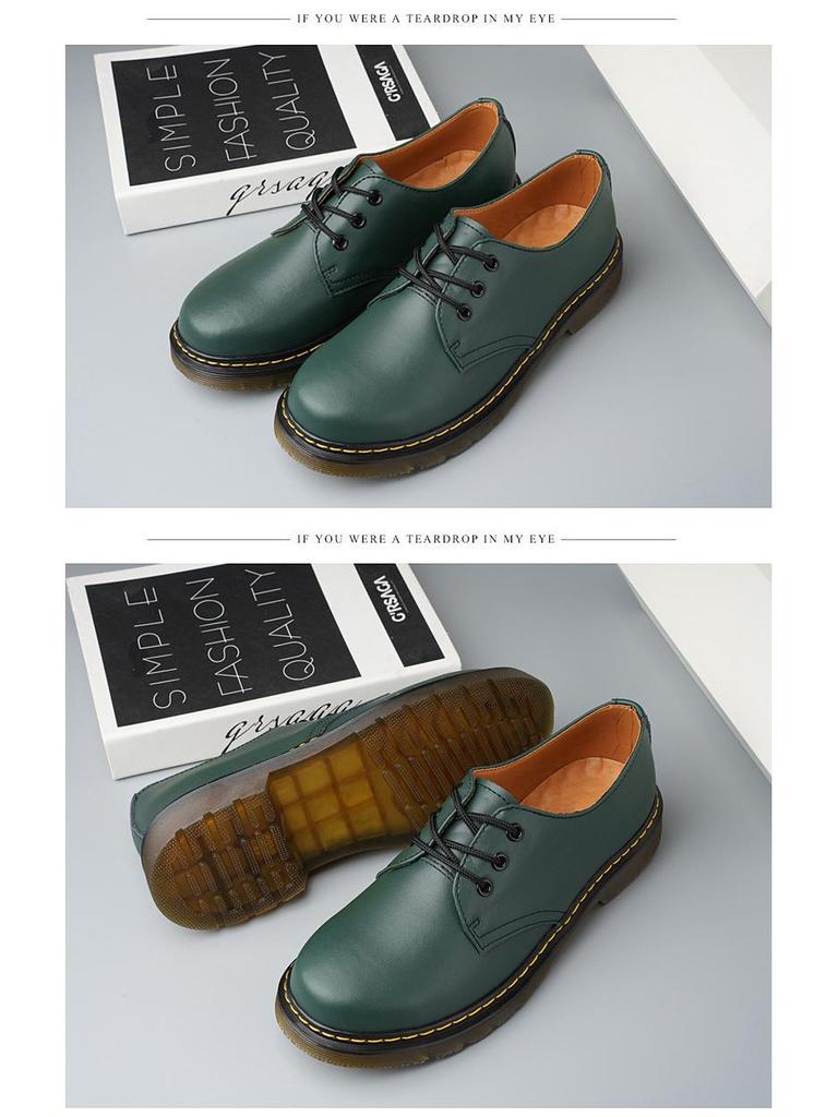 1461 Nadměrná velikost Unisex Kožené ležérní boty