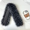 Detachable Collar Faux Fur Collar Imitation Fur Artificial Fur Collar Faux Fur False Collar  Hood