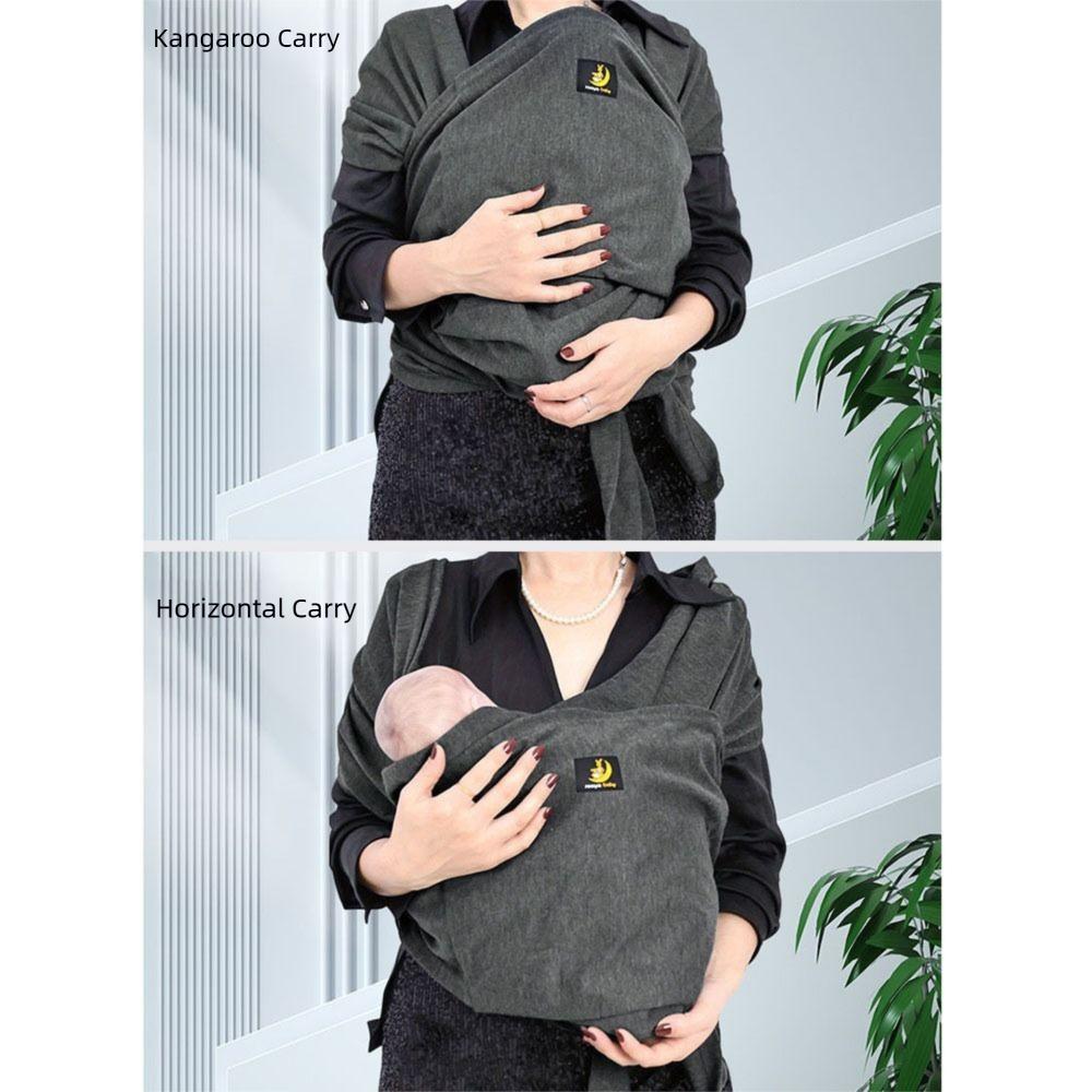 Atmungsaktive Neugeborenen-Trage Korea-Stil Babytragegurt Weicher Baby-Wickelgurt Kleinkind