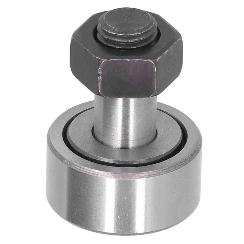 M12x1.5mm Thread CF12-1 Cam Follower 14mm Roller Width Stud Type Bearing Stud Type Track Roller Bearing Steel