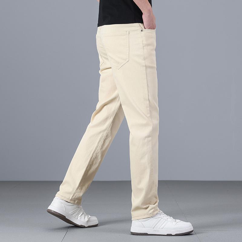 Men's Pure Cotton Straight Leg Jeans
