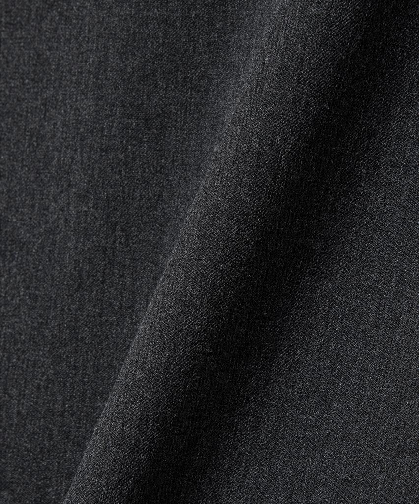 NONBLANK Semi-Wide Fit Slacks_Charcoal Grey