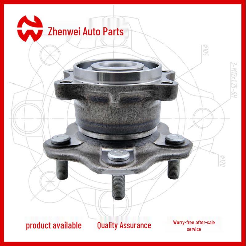 43202-JG200 Hub Unit Rear Wheel Bearing for Nissan Qashqai 4WD