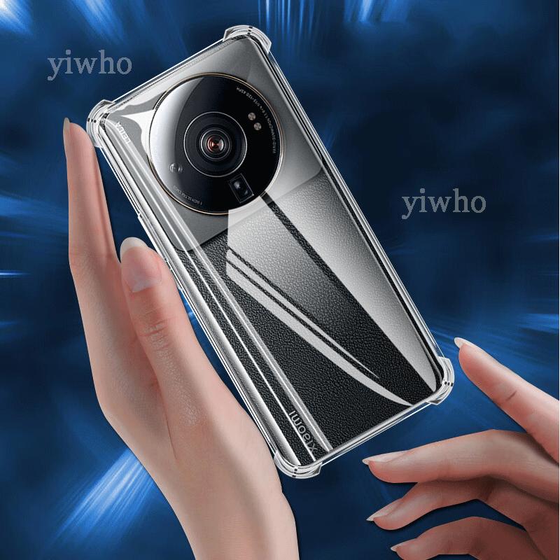 Luxury Clear Soft Silicone Case For Xiaomi Mi 12S Ultra Shockproof Transparent Xiomi Xiami 12sultra Phone Cases Back Covers