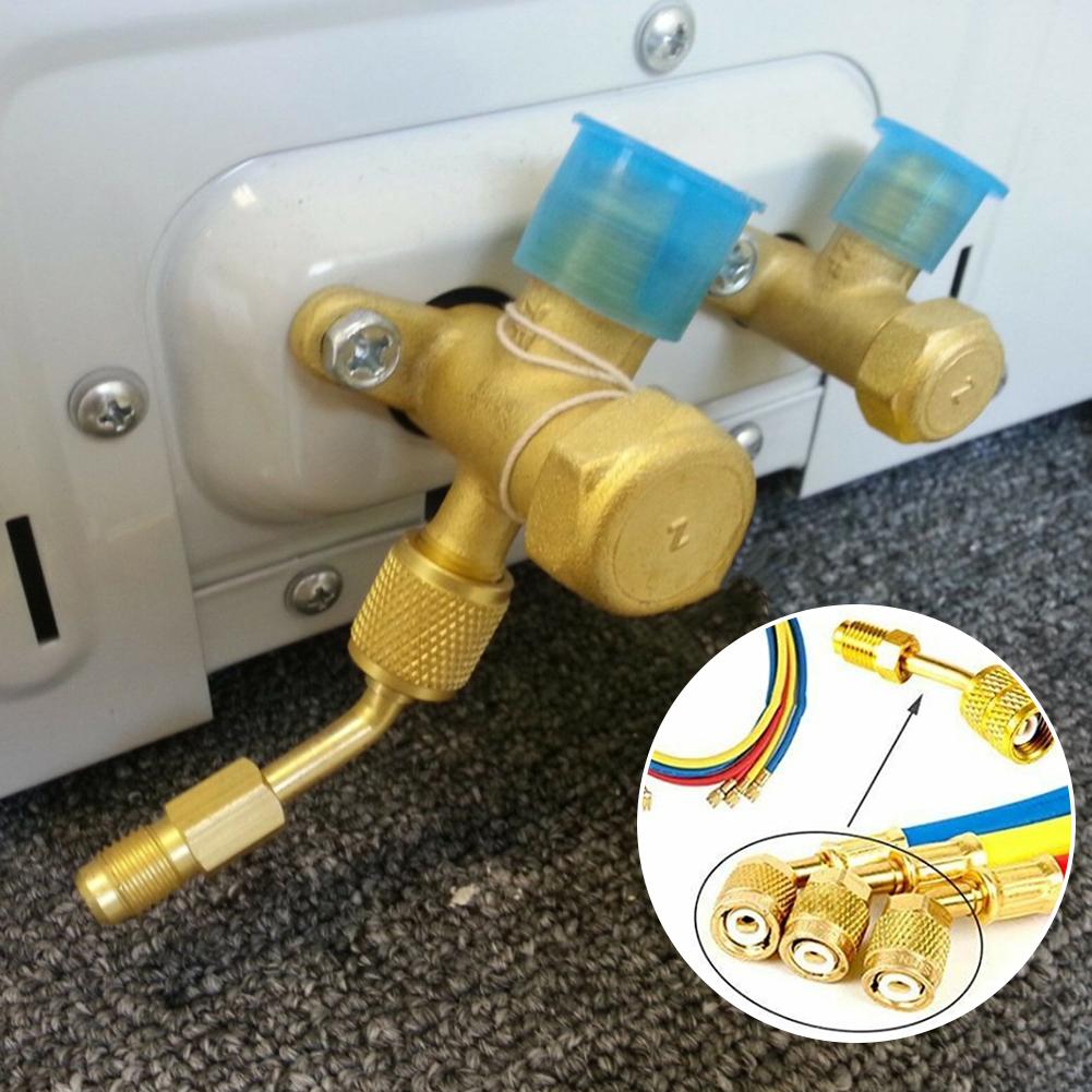 Versatile Adapter for Split HVAC System 516 Female Quick Couplers 14 Male Flare Easy Access Great Functionality