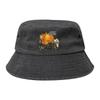 Sommer Kopfbedeckung Angine de Poitrine Band Rock Metal Merchandise Eimerhüte Teenager Used Gewaschener Hut Panama Hut Angler Unisex Kappe
