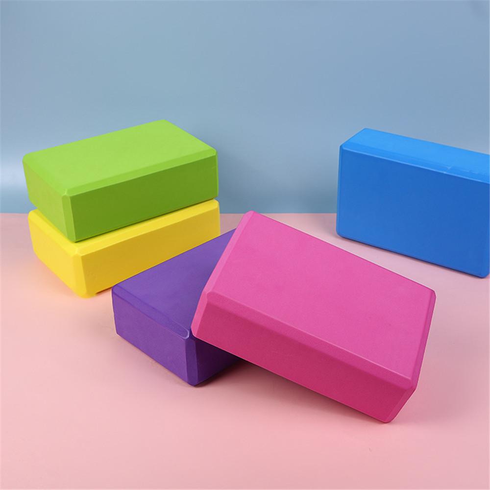 2Pcs Block Foam Brick Stretching Aid Gym Exercise Fitness For Yoga Pilates