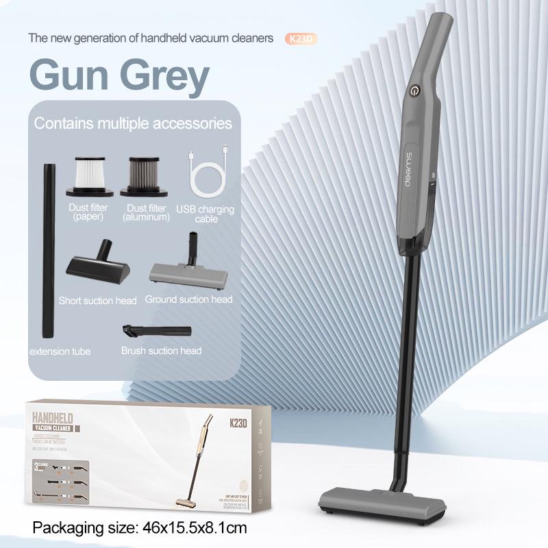 Cordless High-Power Vacuum Cleaner with Strong Suction and Push-Type Design, Portable and Multi-functional for Dust Removal.