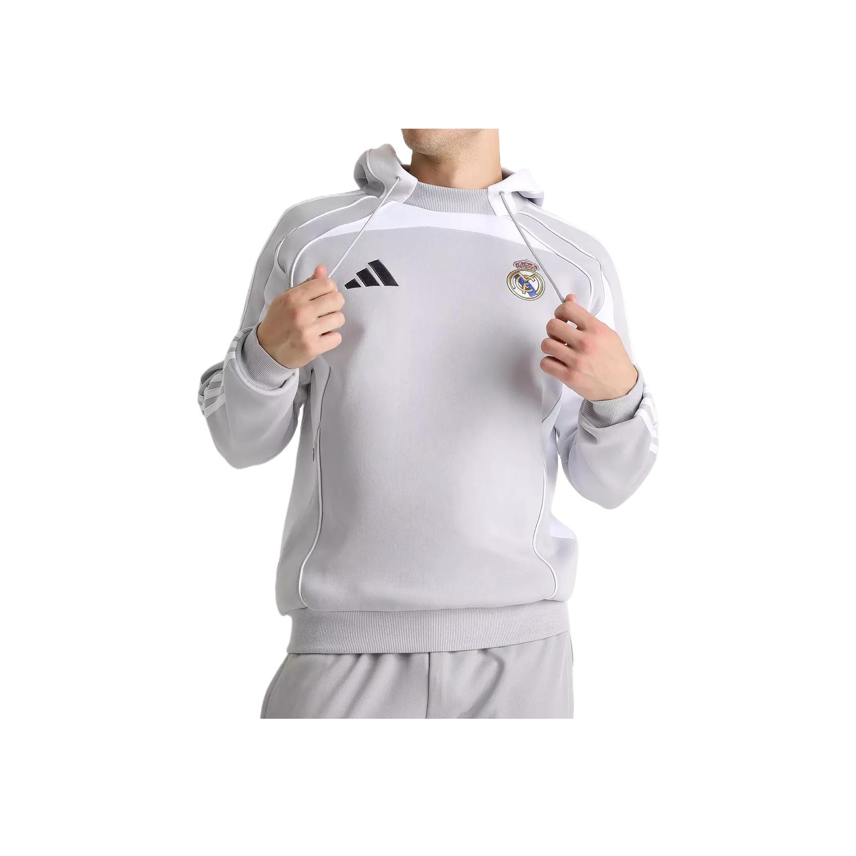 Adidas Real Madrid UBP Reversible Knitted Sports Leisure Hoodie Men hoodies JN3071 S